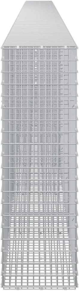 Gabionas su 5 mm viela ir 5x2,5 cm tinkleliu 850x30x100 cm
