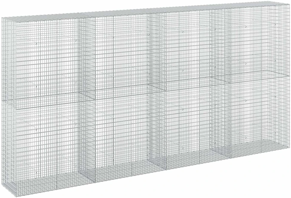 Gabionas su 5 mm viela ir 5x2,5 cm tinkleliu 400x50x200 cm