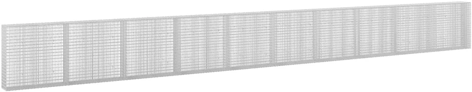 Gabionas su 5 mm viela ir 5x2,5 cm tinkleliu 1000x30x100 cm