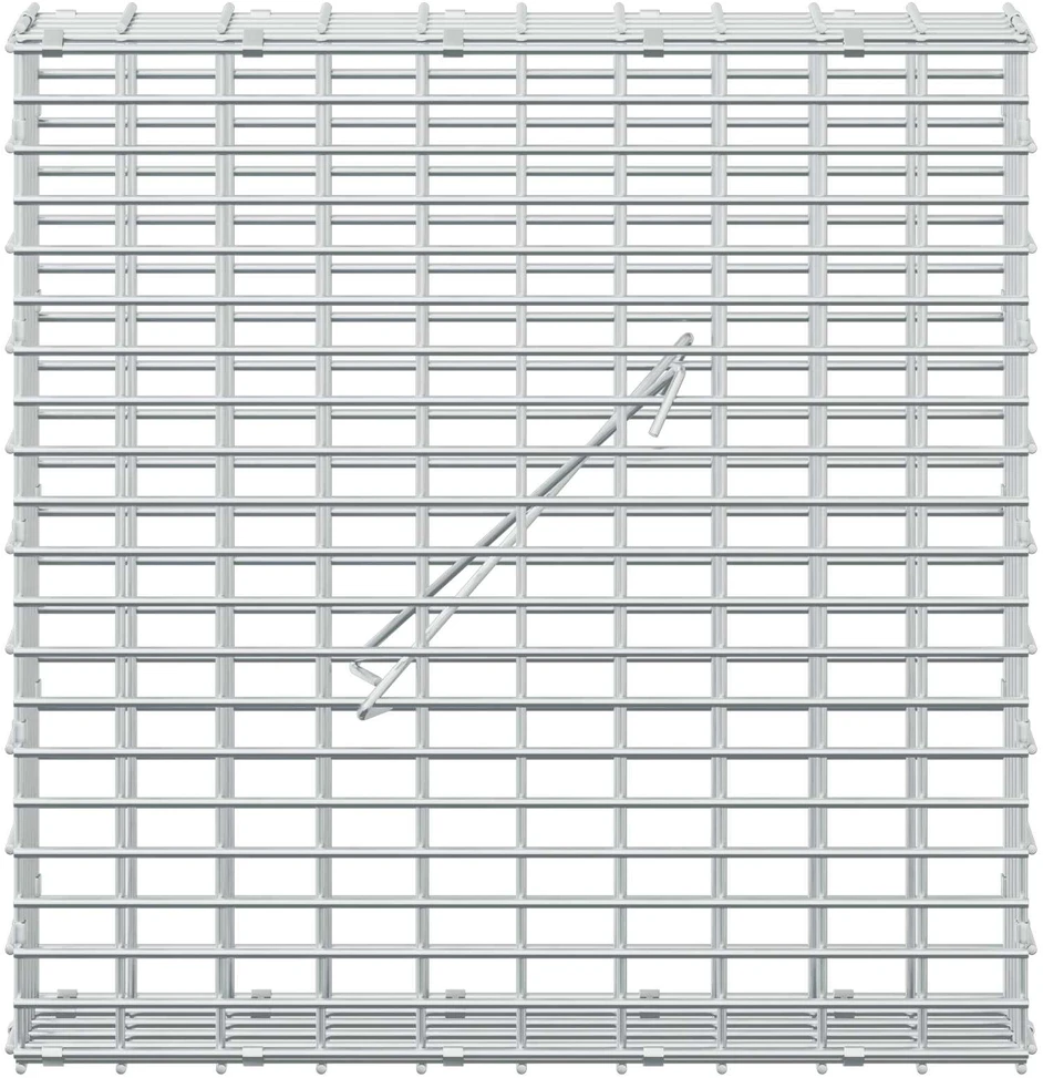 Gabionas su 5 mm viela ir 5x2,5 cm tinkleliu 50x10x50 cm