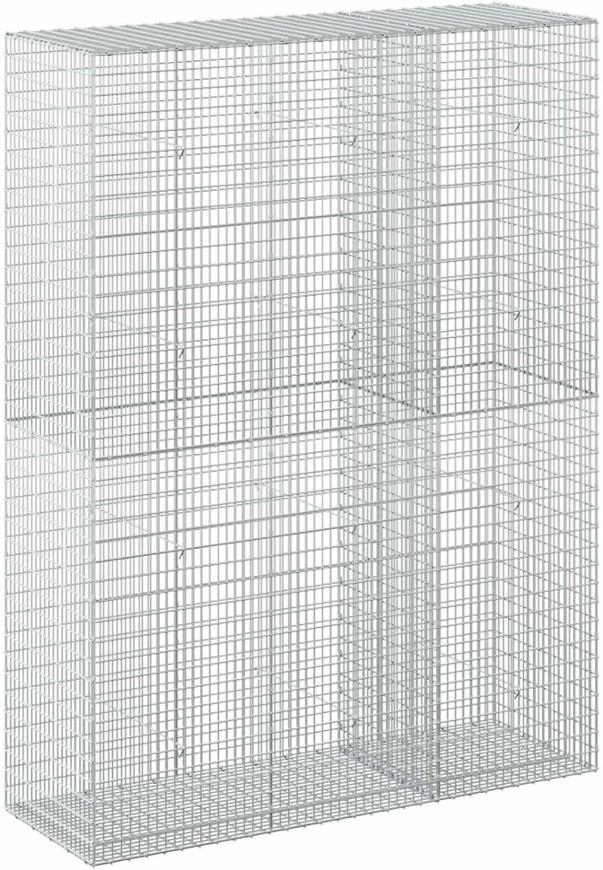 Gabionas su 5 mm viela ir 5x2,5 cm tinkleliu 150x50x200 cm