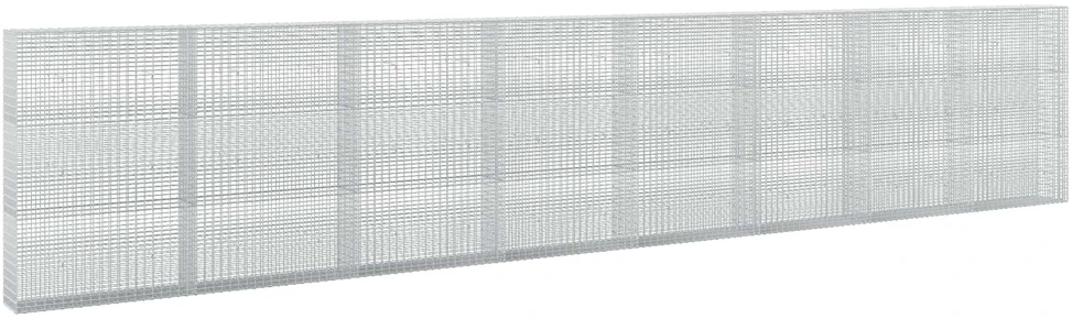 Gabionas su 5 mm viela ir 5x2,5 cm tinkleliu 800x30x150 cm