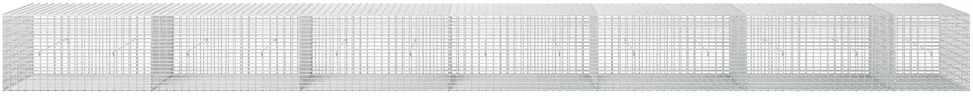 Gabionas su 5 mm viela ir 5x2,5 cm tinkleliu 650x50x50 cm
