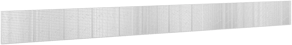 Gabionas su 5 mm viela ir 5x2,5 cm tinkleliu 1200x10x100 cm