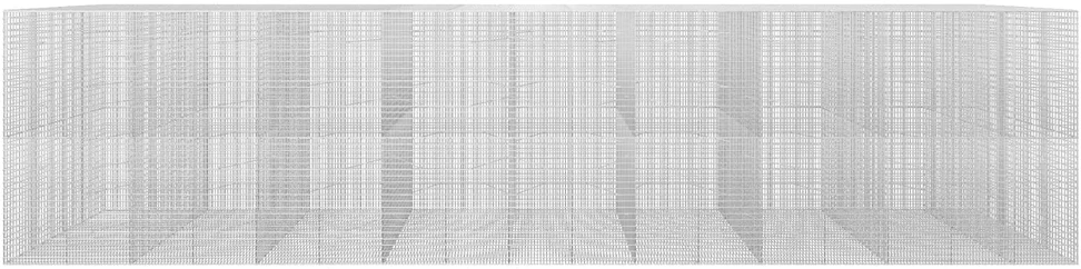 Gabionas su 5 mm viela ir 5x2,5 cm tinkleliu 850x100x200 cm
