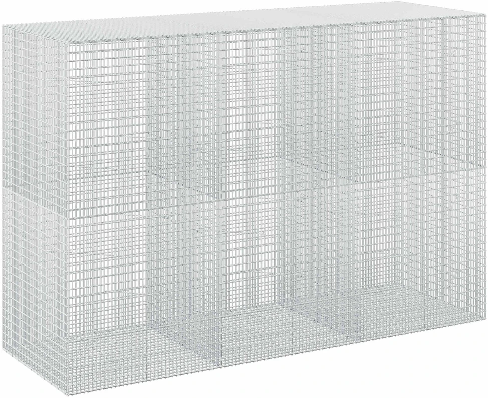 Gabionas su 5 mm viela ir 5x2,5 cm tinkleliu 300x100x200 cm