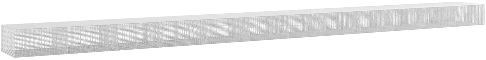 Gabionas su 5 mm viela ir 5x2,5 cm tinkleliu 1200x100x50 cm