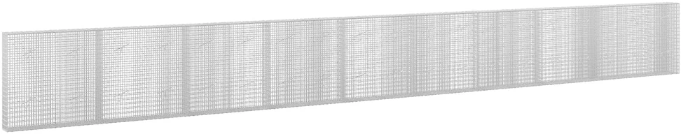 Gabionas su 5 mm viela ir 5x2,5 cm tinkleliu 950x20x100 cm
