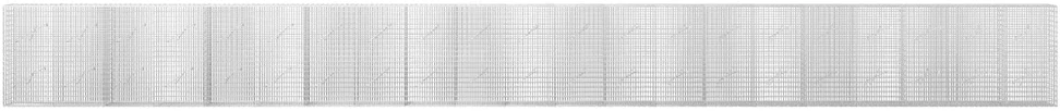 Gabionas su 5 mm viela ir 5x2,5 cm tinkleliu 1050x10x100 cm