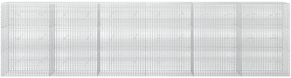 Gabionas su 5 mm viela ir 5x2,5 cm tinkleliu 600x20x150 cm