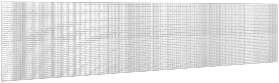 Gabionas su 5 mm viela ir 5x2,5 cm tinkleliu 950x10x200 cm