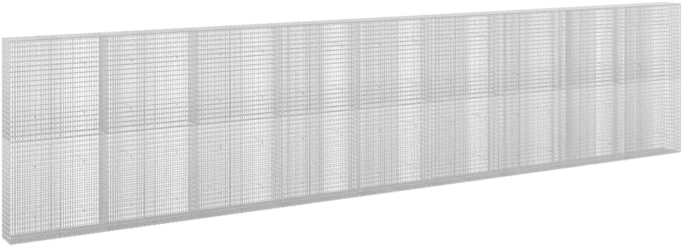 Gabionas su 5 mm viela ir 5x2,5 cm tinkleliu 900x30x200 cm