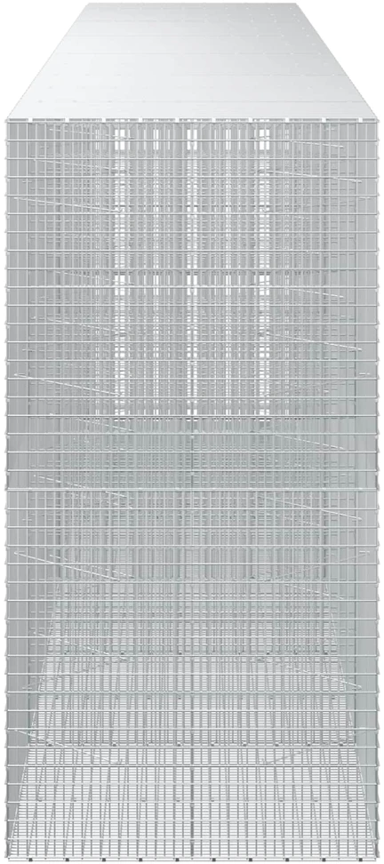 Gabionas su 5 mm viela ir 5x2,5 cm tinkleliu 600x100x200 cm