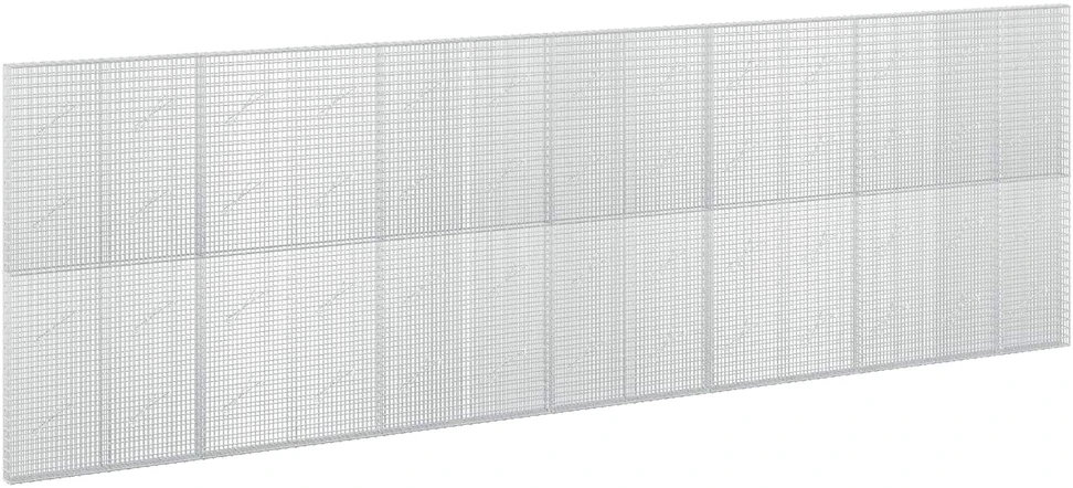 Gabionas su 5 mm viela ir 5x2,5 cm tinkleliu 650x10x200 cm