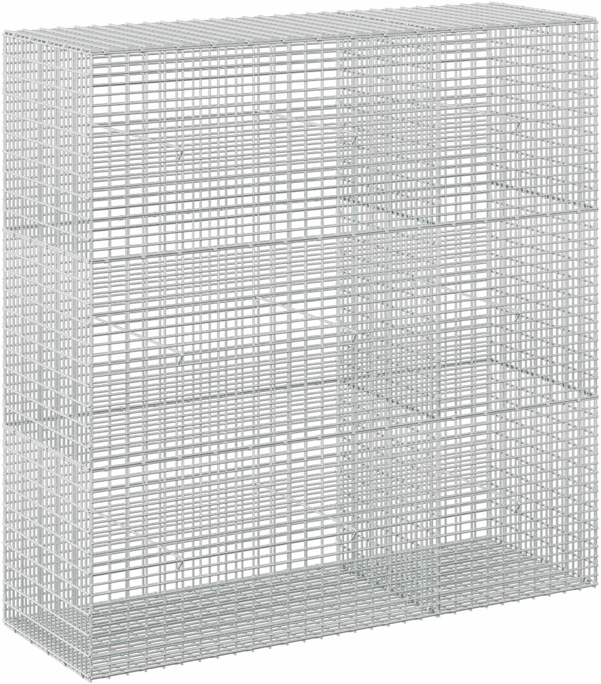 Gabionas su 5 mm viela ir 5x2,5 cm tinkleliu 150x50x150 cm