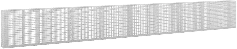 Gabionas su 5 mm viela ir 5x2,5 cm tinkleliu 850x30x100 cm
