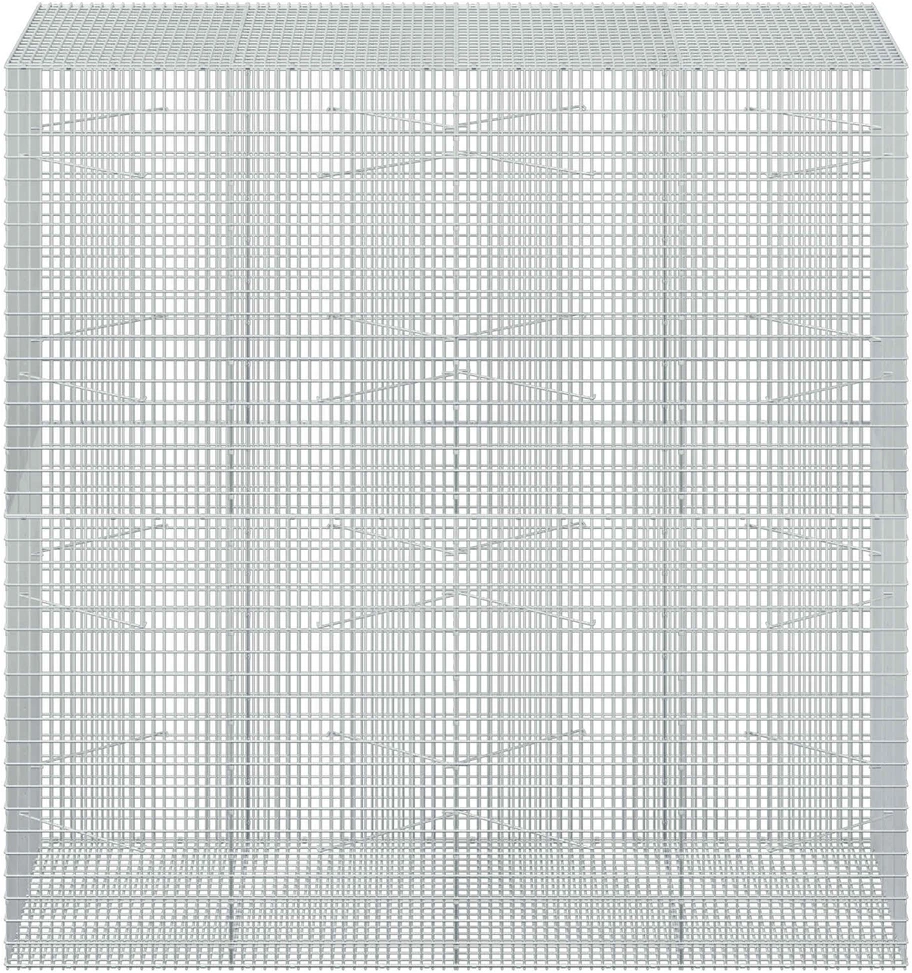 Gabionas su 5 mm viela ir 5x2,5 cm tinkleliu 200x100x200 cm