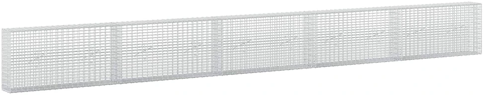 Gabionas su 5 mm viela ir 5x2,5 cm tinkleliu 500x20x50 cm
