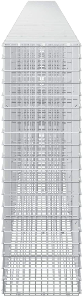 Gabionas su 5 mm viela ir 5x2,5 cm tinkleliu 750x30x100 cm