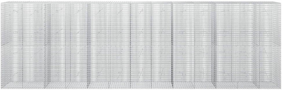 Gabionas su 5 mm viela ir 5x2,5 cm tinkleliu 650x20x200 cm