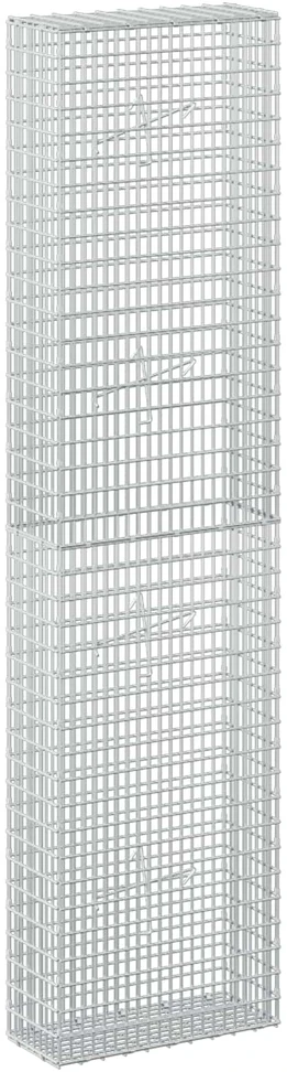 Gabionas su 5 mm viela ir 5x2,5 cm tinkleliu 50x20x200 cm