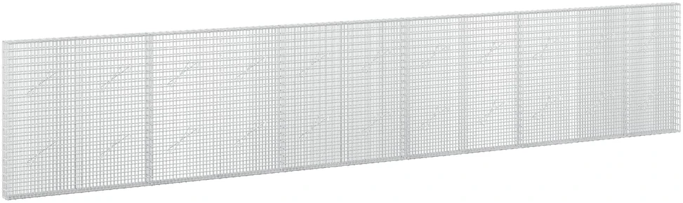 Gabionas su 5 mm viela ir 5x2,5 cm tinkleliu 550x10x100 cm