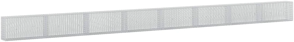 Gabionas su 5 mm viela ir 5x2,5 cm tinkleliu 800x30x50 cm