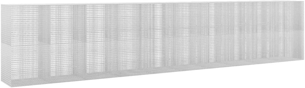 Gabionas su 5 mm viela ir 5x2,5 cm tinkleliu 1000x100x200 cm