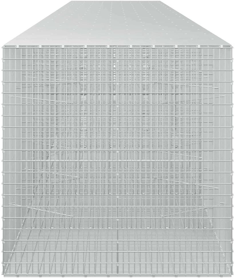 Gabionas su 5 mm viela ir 5x2,5 cm tinkleliu 850x100x100 cm