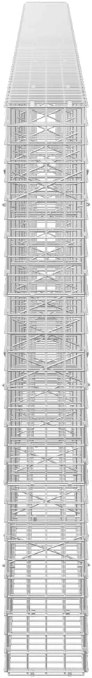 Gabionas su 5 mm viela ir 5x5 cm tinkleliu 550x20x150 cm
