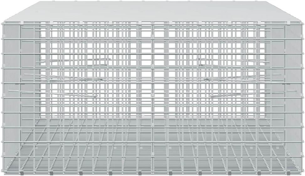 Gabionas su 5 mm viela ir 5x5 cm tinkleliu 250x100x50 cm
