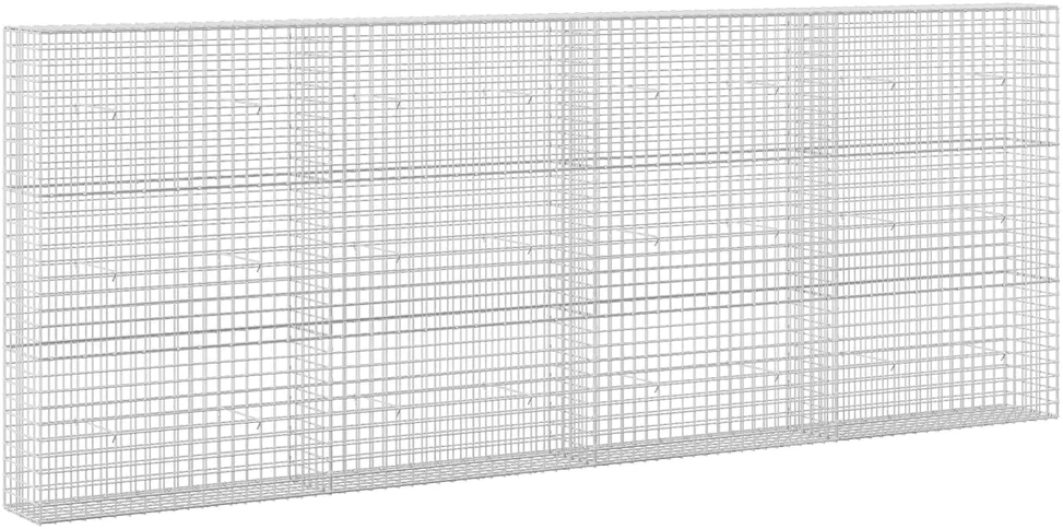 Gabionas su 5 mm viela ir 5x5 cm tinkleliu 400x30x150 cm