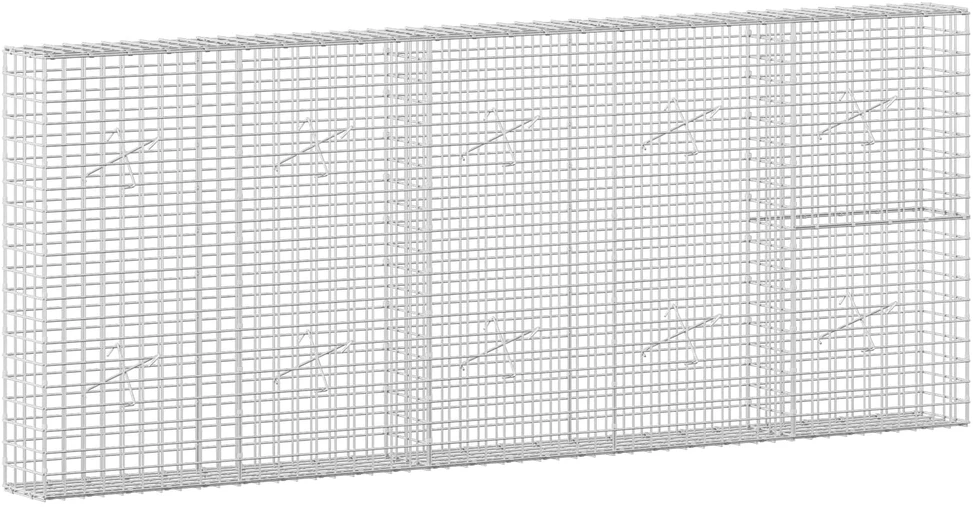 Gabionas su 5 mm viela ir 5x5 cm tinkleliu 250x20x100 cm