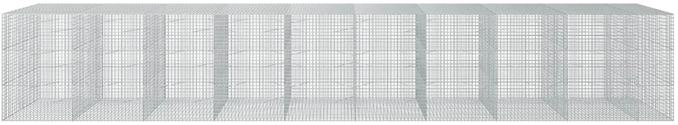 Gabionas su 5 mm viela ir 5x5 cm tinkleliu 950x100x150 cm