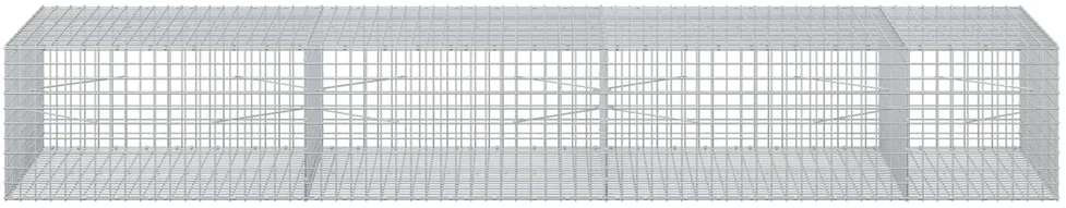 Gabionas su 5 mm viela ir 5x5 cm tinkleliu 350x100x50 cm