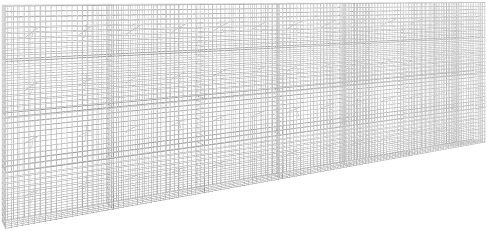 Gabionas su 5 mm viela ir 5x5 cm tinkleliu 650x20x200 cm