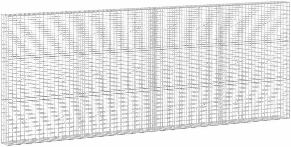 Gabionas su 5 mm viela ir 5x5 cm tinkleliu 400x20x150 cm