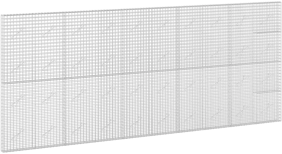 Gabionas su 5 mm viela ir 5x5 cm tinkleliu 500x10x200 cm