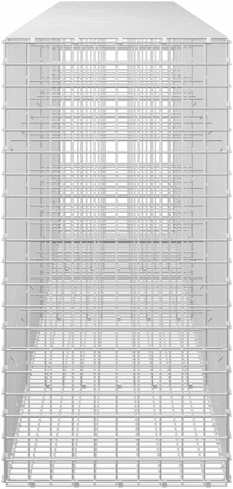 Gabionas su 5 mm viela ir 5x5 cm tinkleliu 400x50x100 cm