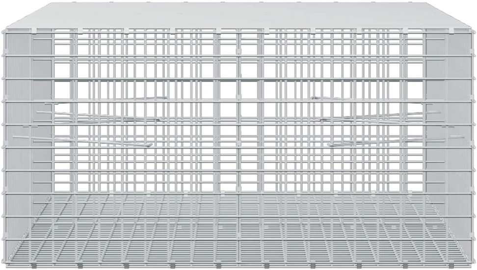 Gabionas su 5 mm viela ir 5x5 cm tinkleliu 200x100x50 cm