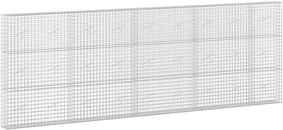 Gabionas su 5 mm viela ir 5x5 cm tinkleliu 450x20x150 cm