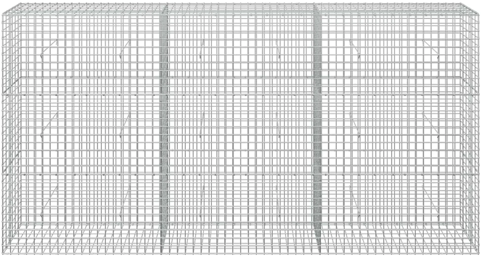 Gabionas su 5 mm viela ir 5x5 cm tinkleliu 300x30x150 cm