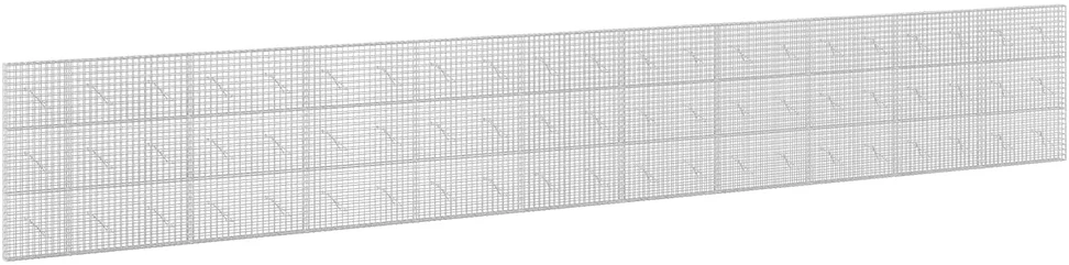 Gabionas su 5 mm viela ir 5x5 cm tinkleliu 1050x10x150 cm