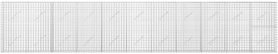 Gabionas su 5 mm viela ir 5x5 cm tinkleliu 550x10x100 cm