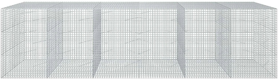 Gabionas su 5 mm viela ir 5x5 cm tinkleliu 600x100x150 cm