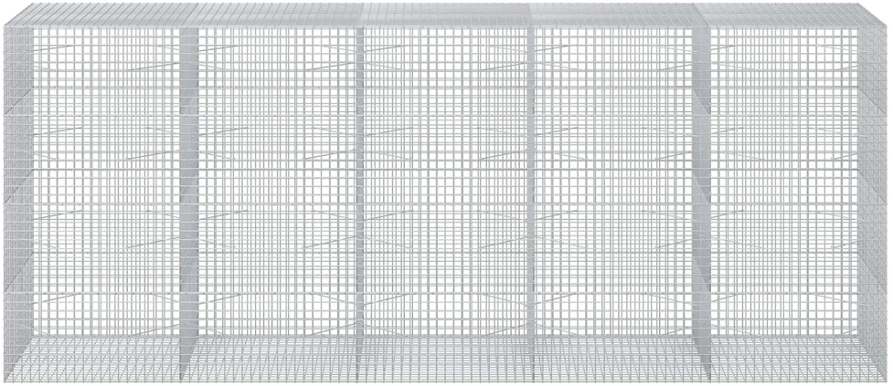 Gabionas su 5 mm viela ir 5x5 cm tinkleliu 500x100x200 cm