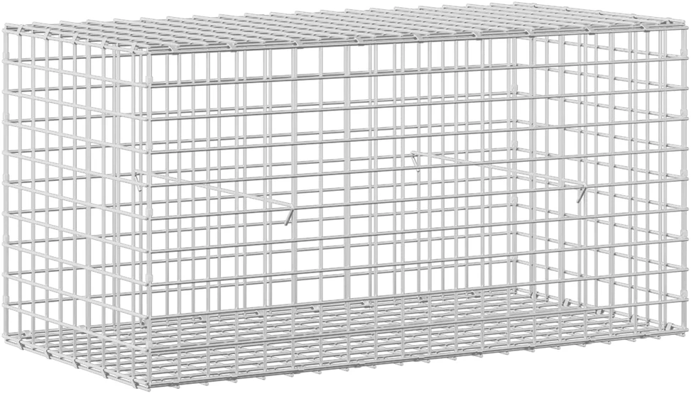 Gabionas su 5 mm viela ir 5x5 cm tinkleliu 100x50x50 cm
