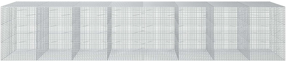 Gabionas su 5 mm viela ir 5x5 cm tinkleliu 800x100x150 cm
