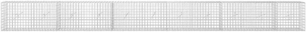 Gabionas su 5 mm viela ir 5x5 cm tinkleliu 550x20x50 cm