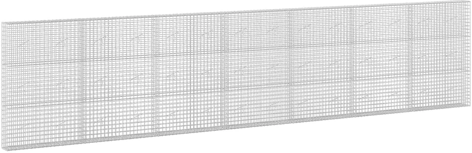 Gabionas su 5 mm viela ir 5x5 cm tinkleliu 700x20x150 cm